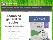 Tablet Screenshot of alegrialaurentina.org